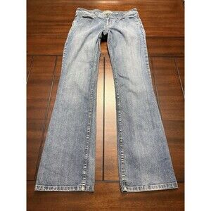 🔥Y2K YMI Low Rise Boot Cut Flare Blue Denim Women’s Jeans Size 9x31